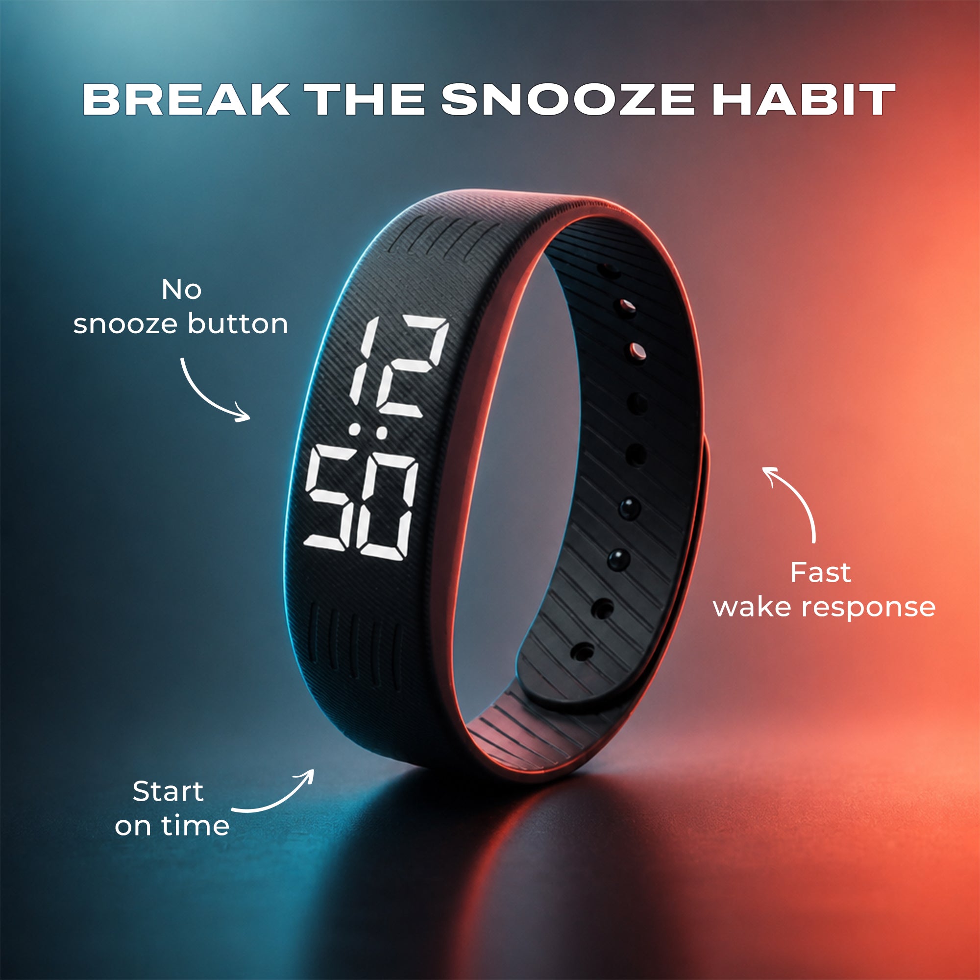 Vibrating Alarm Wristband